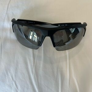 Nike Wrap Sunglasses in Black with Smoke Lenses